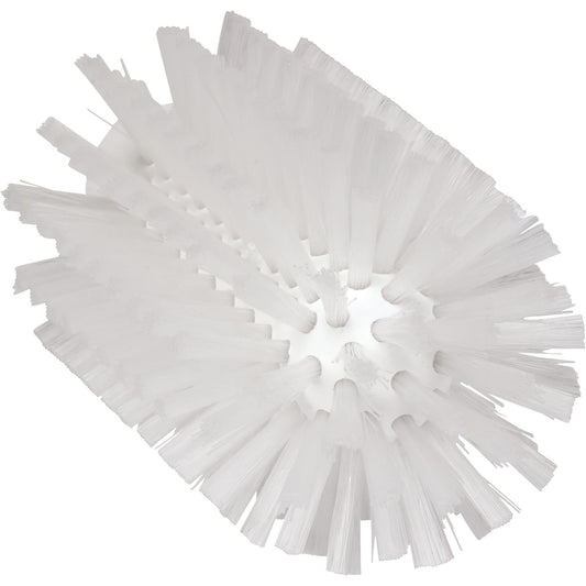 Brosse d'hygiène alimentaire, poils moyens, 15 cm de long, blanche