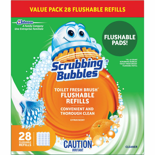 Recharges de brosse de toilette Fresh Brush® Scrubbing Bubbles®, Recharge