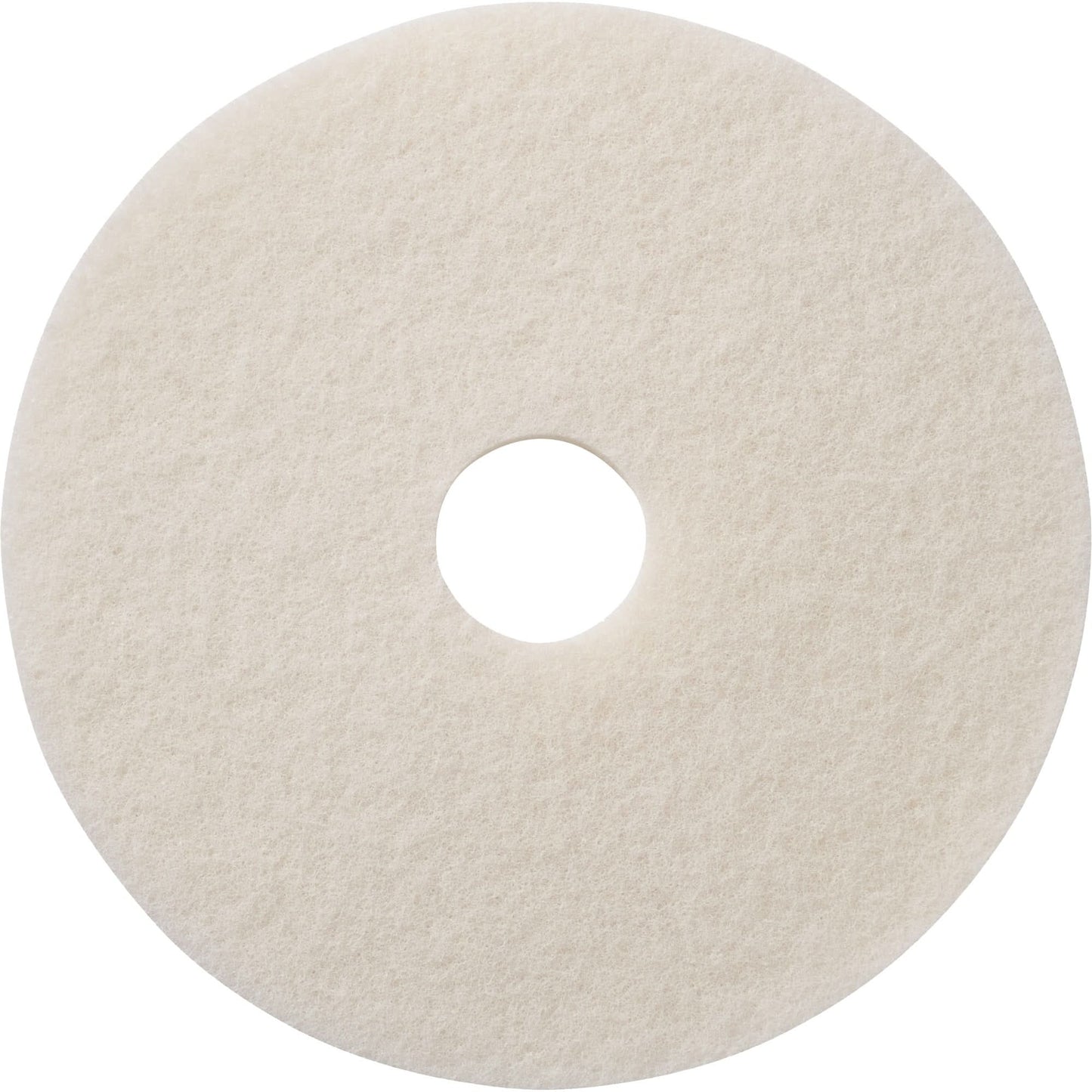 Floor Pads, 21", Polish, White