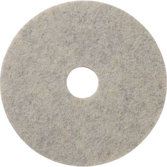 Combo Floor Pads, 19", Buffing/Burnishing, Beige