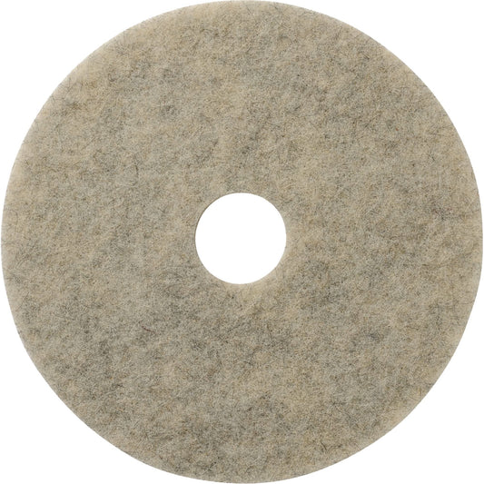 Porko Plus Floor Pads, 19", Buffing/Burnishing, Beige