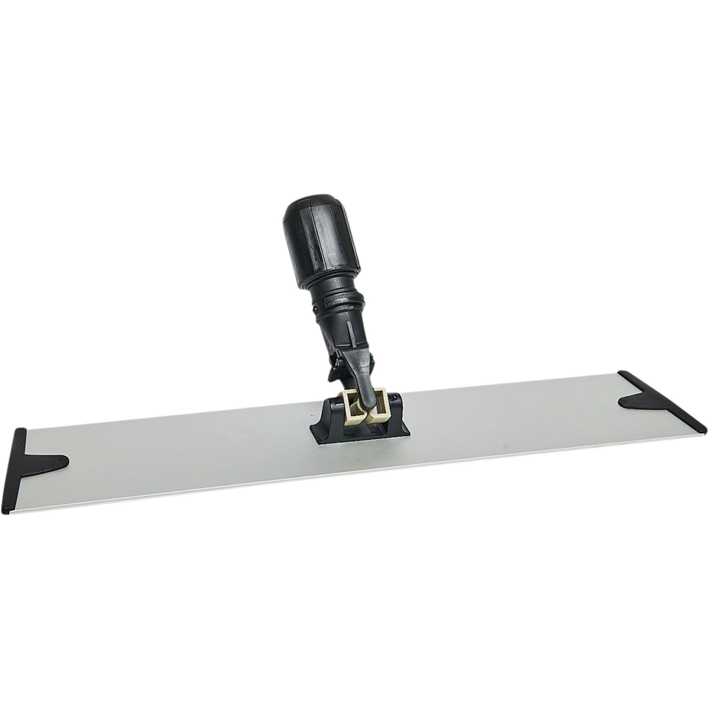 Microfiber Hook & Loop Dust Mop Frame, 18", Aluminum