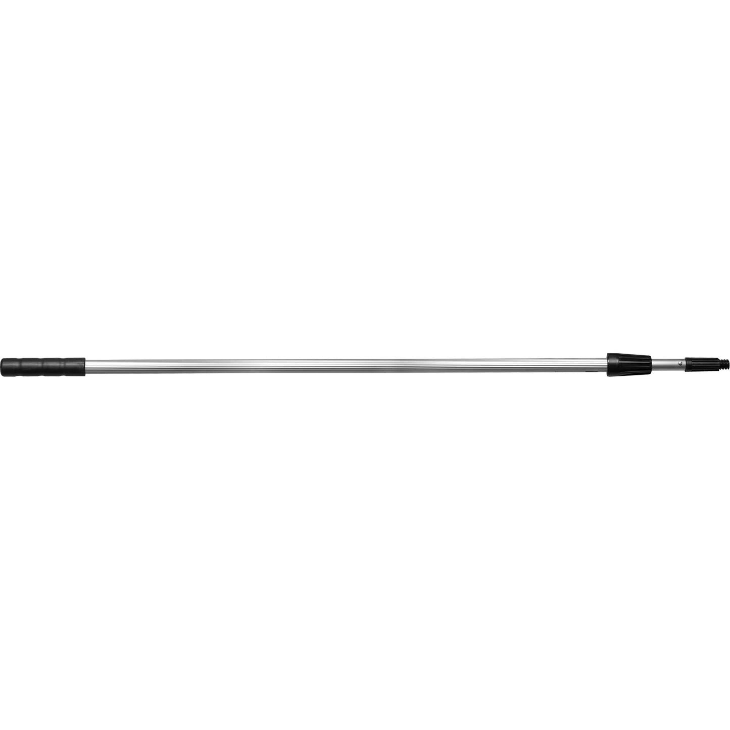 2-Piece Extension Handle, Aluminum, Telescopic, Threaded Taper Tip, 1" Diameter, 96" Length