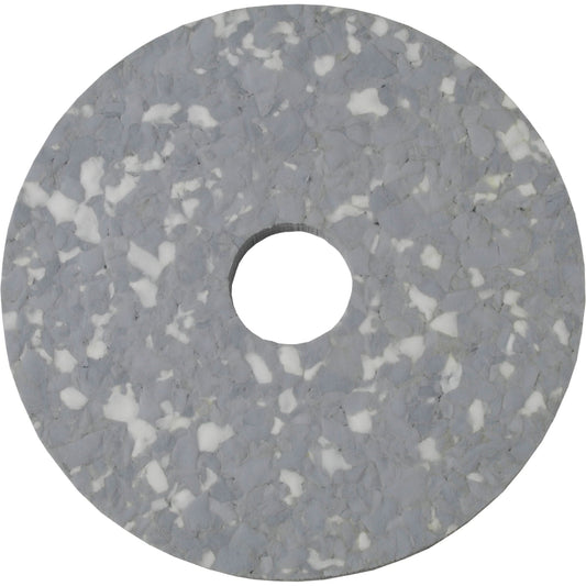 Carpet Bonnet Pad, 16", Cleaning, Grey