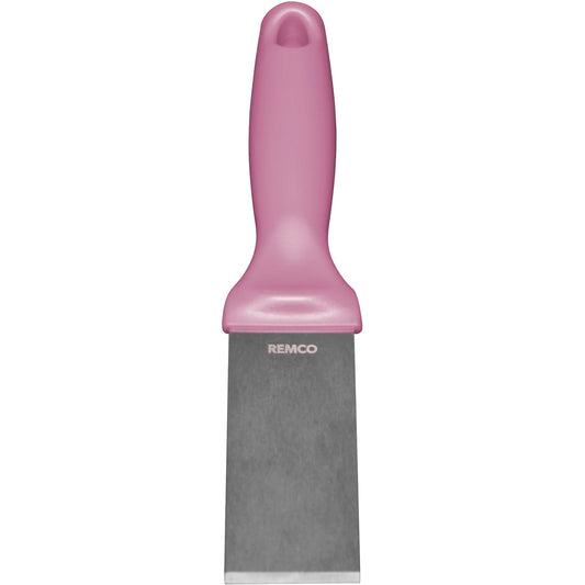 Raclette en acier inoxydable, rose, 3,8 cm l x 22,9 cm L
