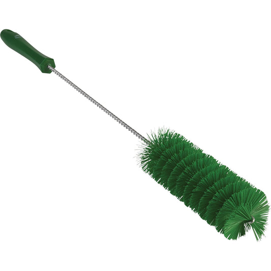 Brosse de valve 2", poils moyens, 20" de long, verte