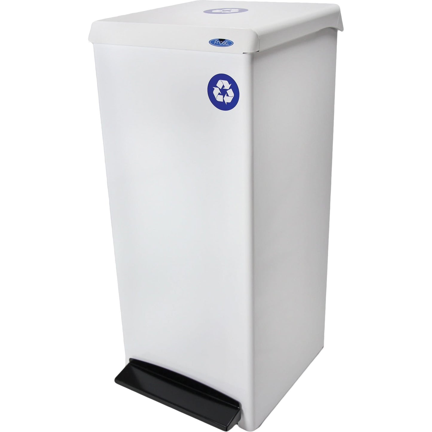 Foot Operated Waste Receptacle, Steel, 25 US gal.