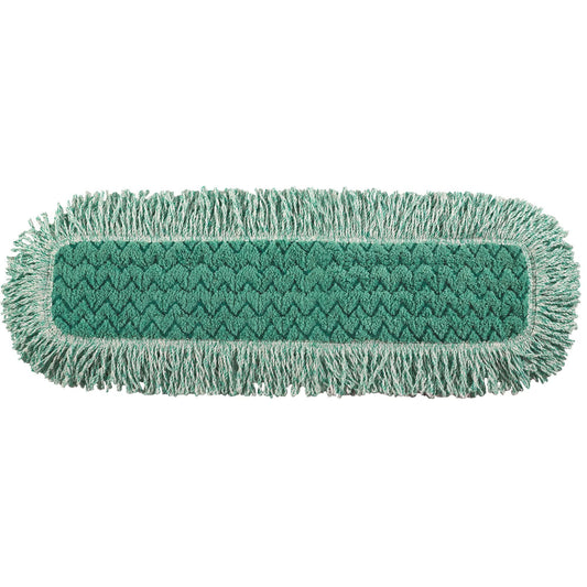 Tampon de dépoussiérage frangé Hygen™, auto-agrippant, microfibre, 69,85 cm L x 22,86 cm l
