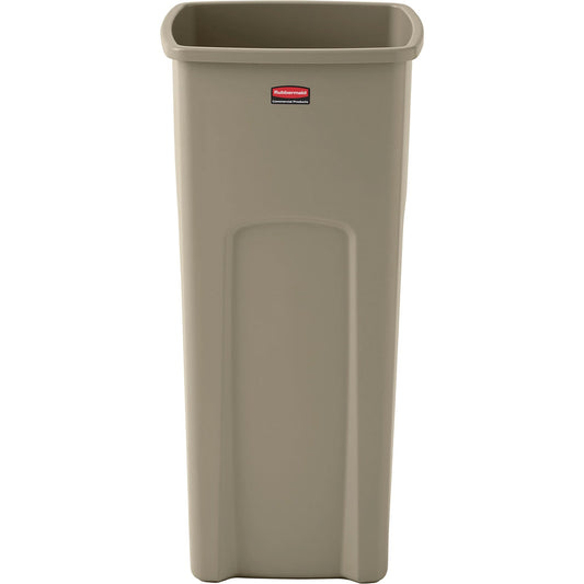 Untouchable® Square Container, Plastic, 23 US gal.