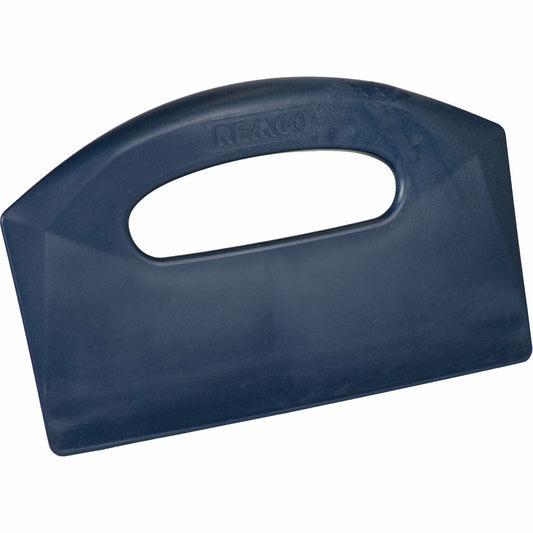 Metal Detectable Bench Scraper, Blue, 8-1/2" W x 5-1/4" L
