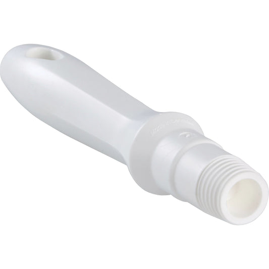 Mini-manche, support à brosse/tampon/raclette/essuie-glace, blanc, standard, 6-1/4 po L