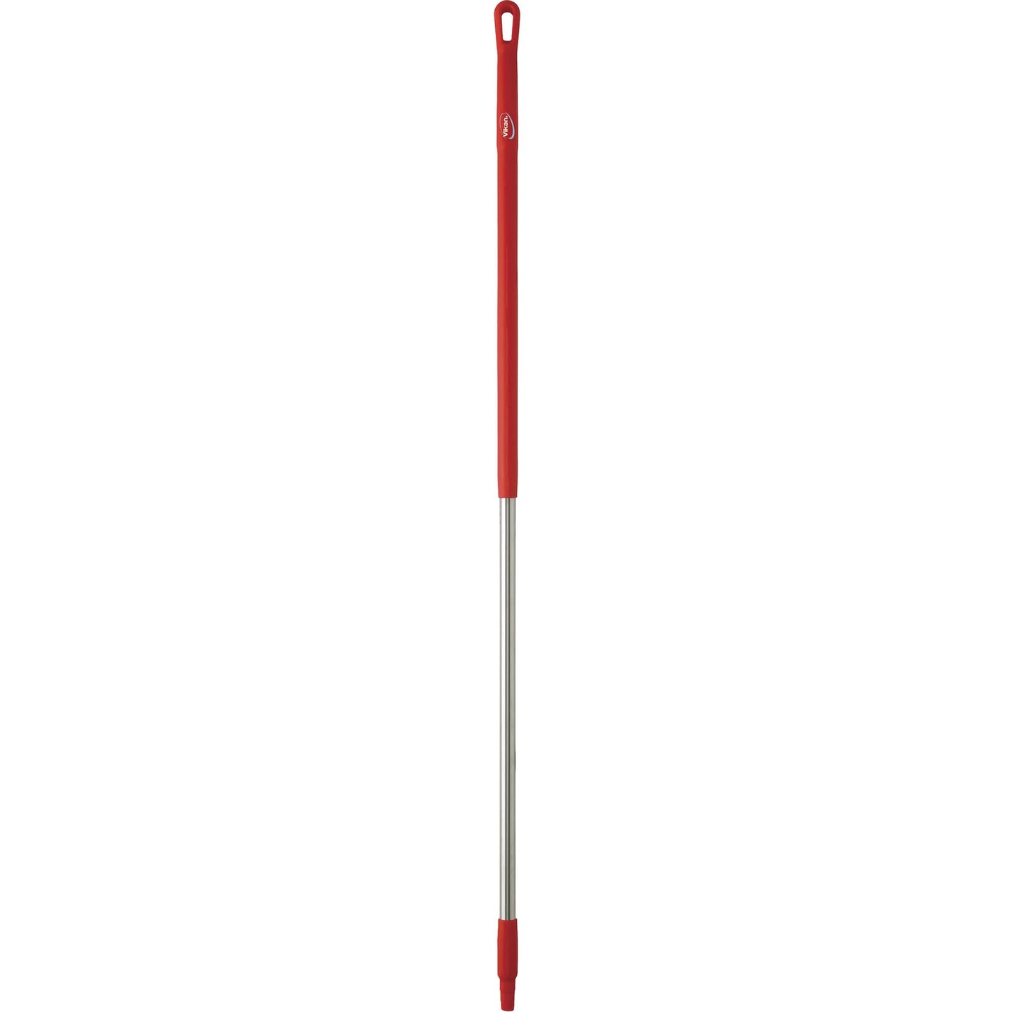 Handle, Broom/Brush/Pad Holder/Scraper/Squeegee, Red, Ergonomic, 59" L