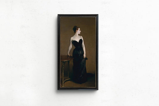 Madame X Print: Jonathan Singer Sargent Famous Portrait Art