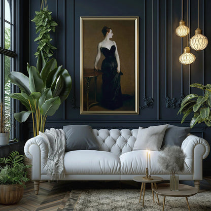 Madame X Imprimer : Jonathan Singer Sargent Célèbre Portrait d'Art