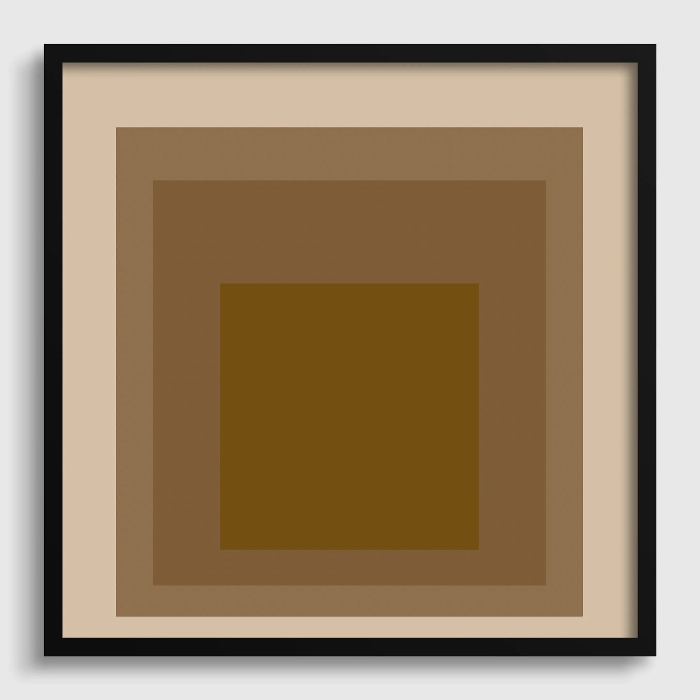 Josef Albers 'Going Dutch' Giclee Print: Mid-Century Modern Art 'Homage to the Square'