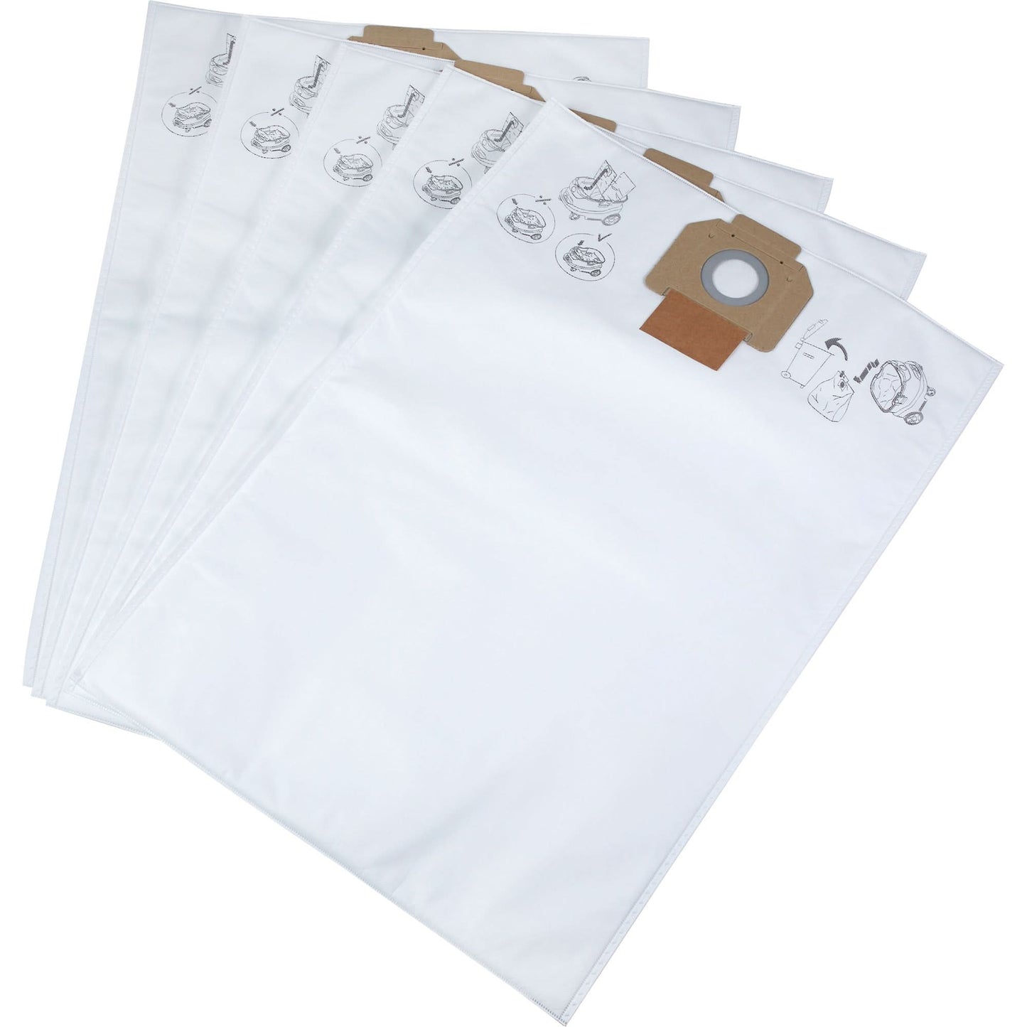 Fleece Dust Bags, 8 US gal.
