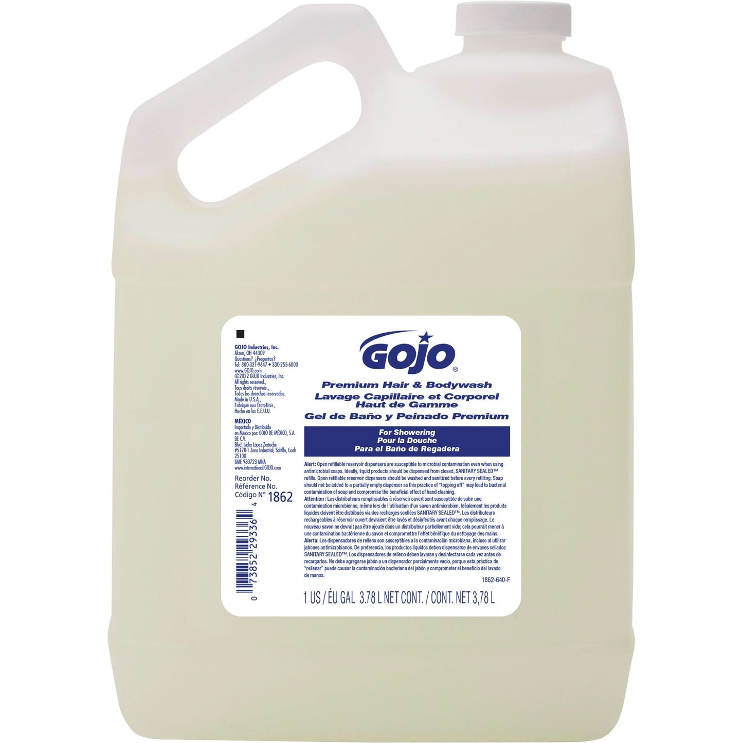 Premium Hair & Body Wash, 3.78 L, Waterfall, Jug