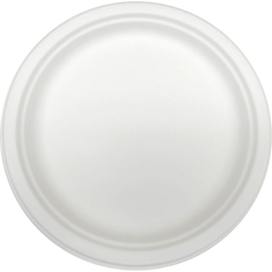 Assiettes jetables en fibre moulée