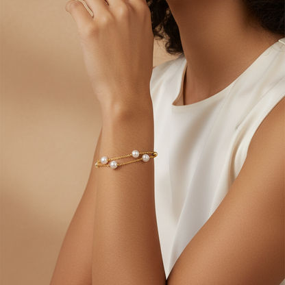 Bracelet Perle & Sphère