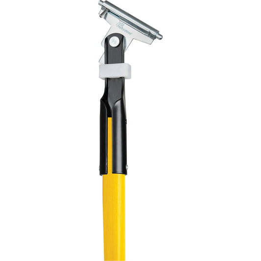 Yellow Clipper Dust Mop Handle, Fibreglass, 1" Diameter, 60" Length