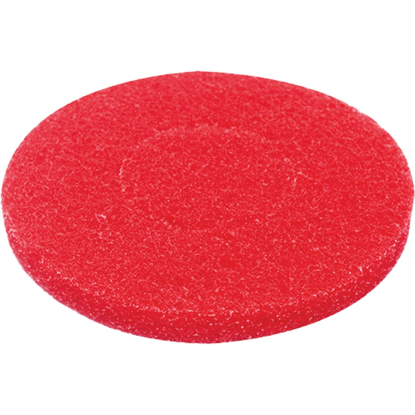 Disque, lustrant, rouge