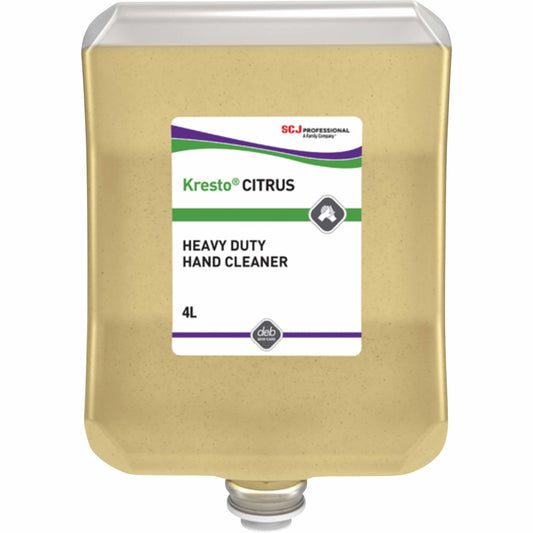 Kresto® Citrus Hand Cleanser, Cream, 4 L, Scented