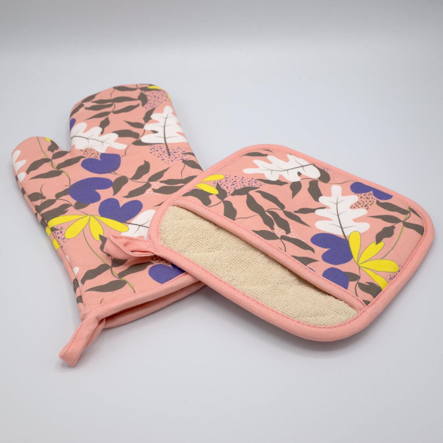 Just Leaves-Oven Mitt and Pot Holder