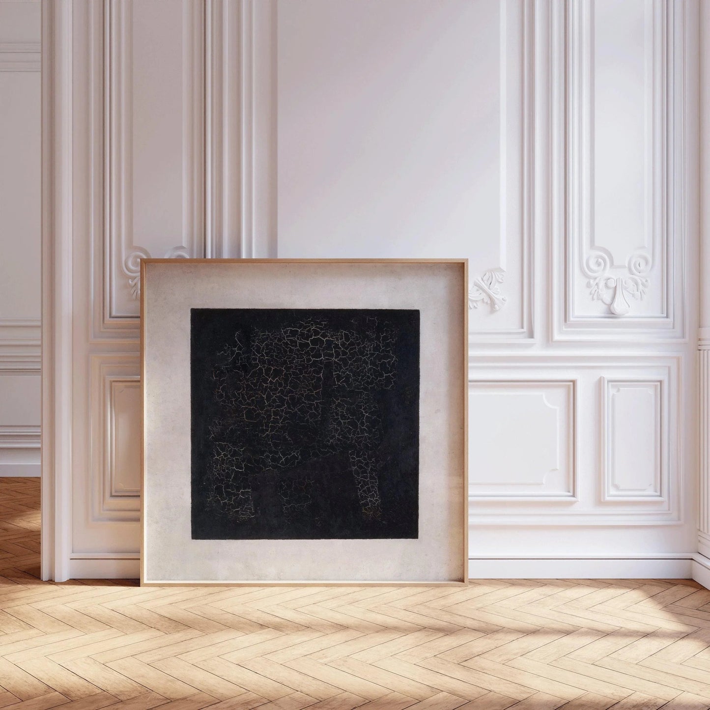 Malevich Black Square Art Print: Modern Abstract Giclee on Hahnemuhle Paper (1x1)