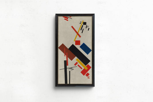 Impression Kazimir Malevitch : Giclée d'art abstrait moderne du milieu du siècle