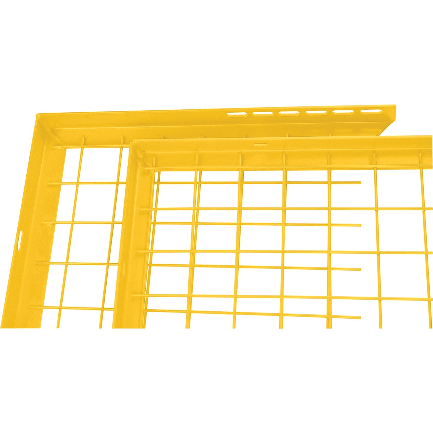 Wire Mesh Partition Components - Adjustable Filler Panels