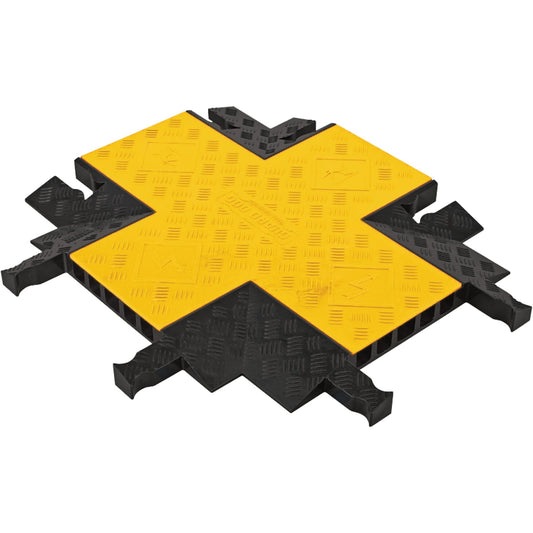 Yellow Jacket® 5-Channel Heavy Duty Cable Protector - 4-Way Connector