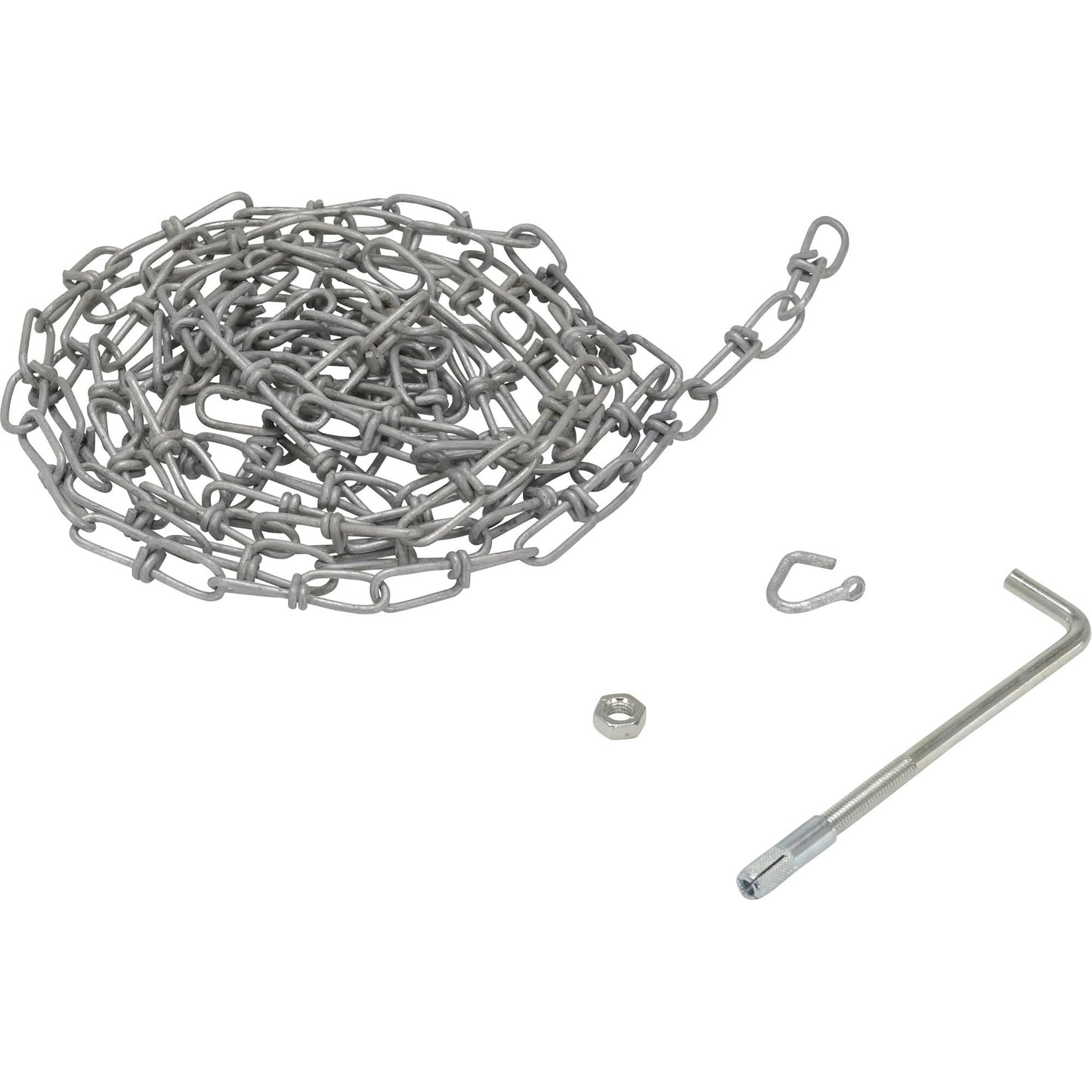 Double Loop Coil Chain with Hanger