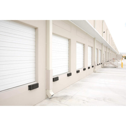 Laminated Dock Bumpers, Horizontal, Rubber, 12" W x 6" D x 10" H