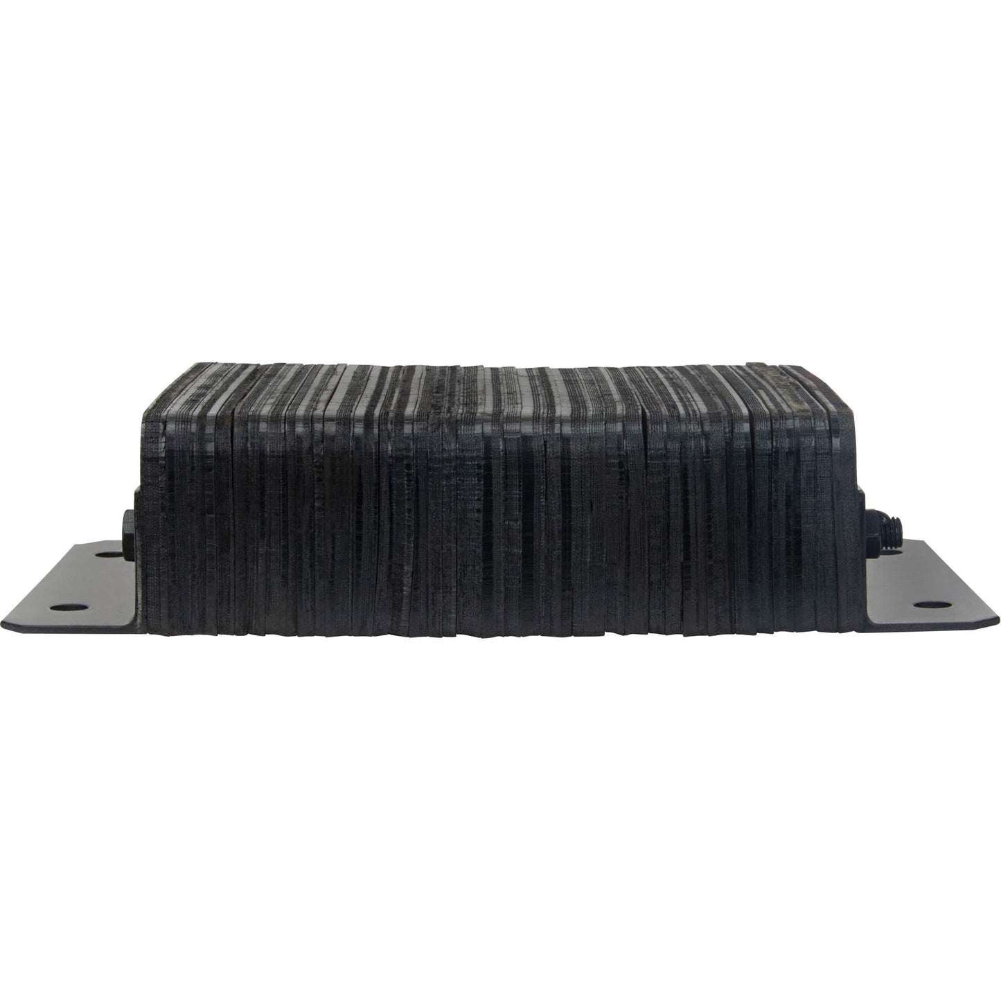 Laminated Dock Bumpers, Horizontal, Rubber, 18" W x 4" D x 12" H
