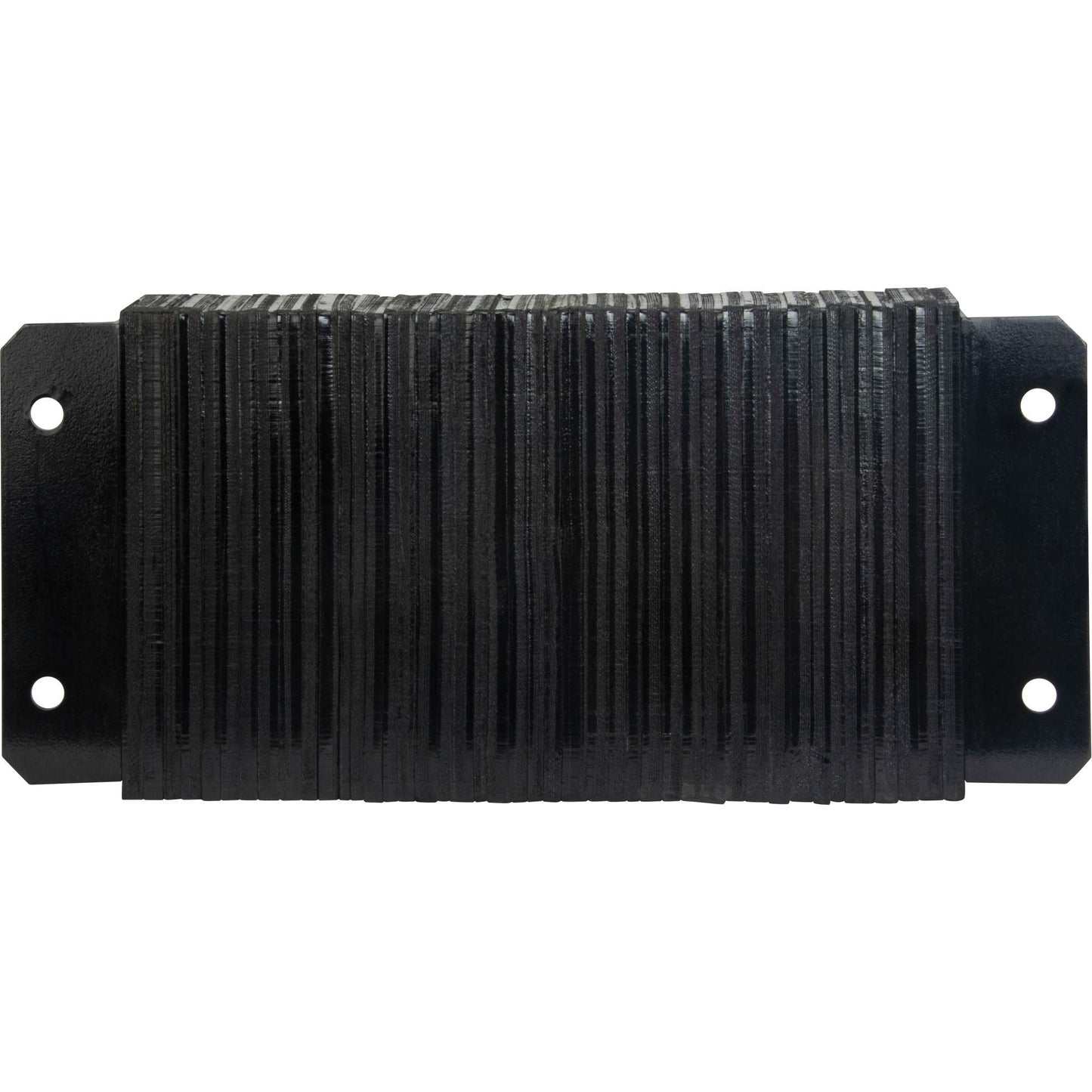 Laminated Dock Bumpers, Horizontal, Rubber, 24" W x 4" D x 12" H