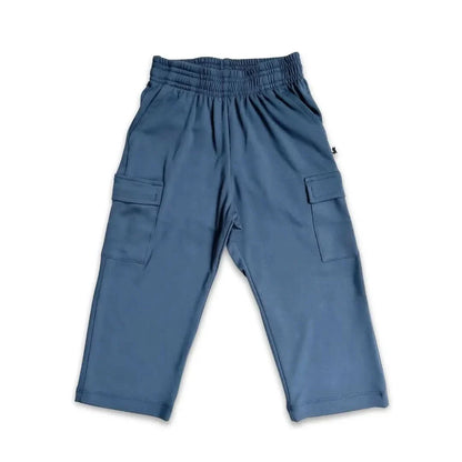 Kids' Bamboo Cargo Pants | Navy