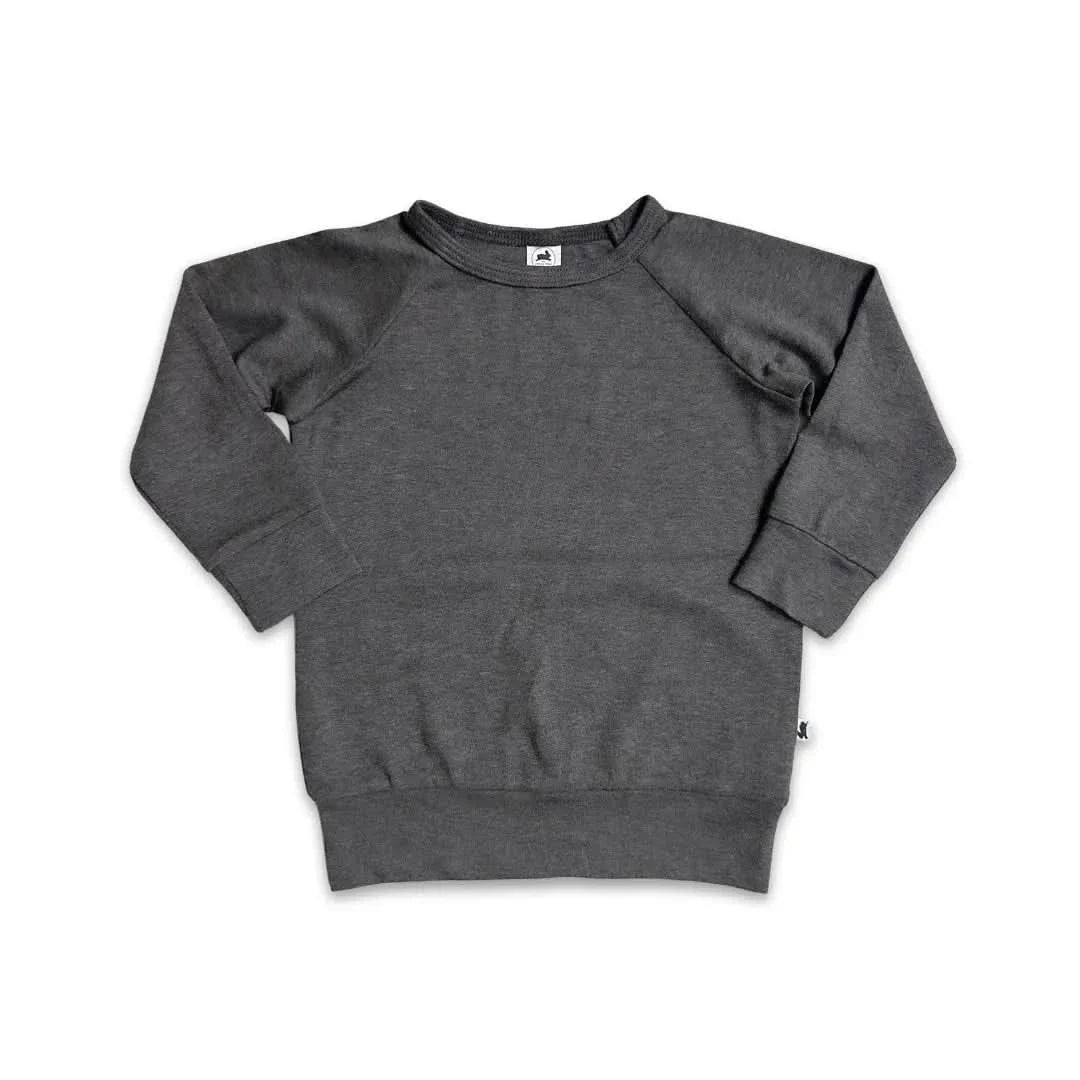 Baby/Kids' Bamboo Raglan Pullover | Ash