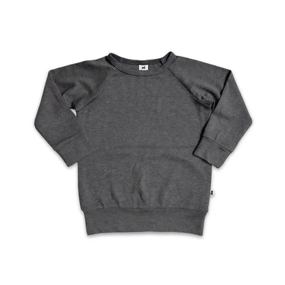 Baby/Kids' Bamboo Raglan Pullover | Ash