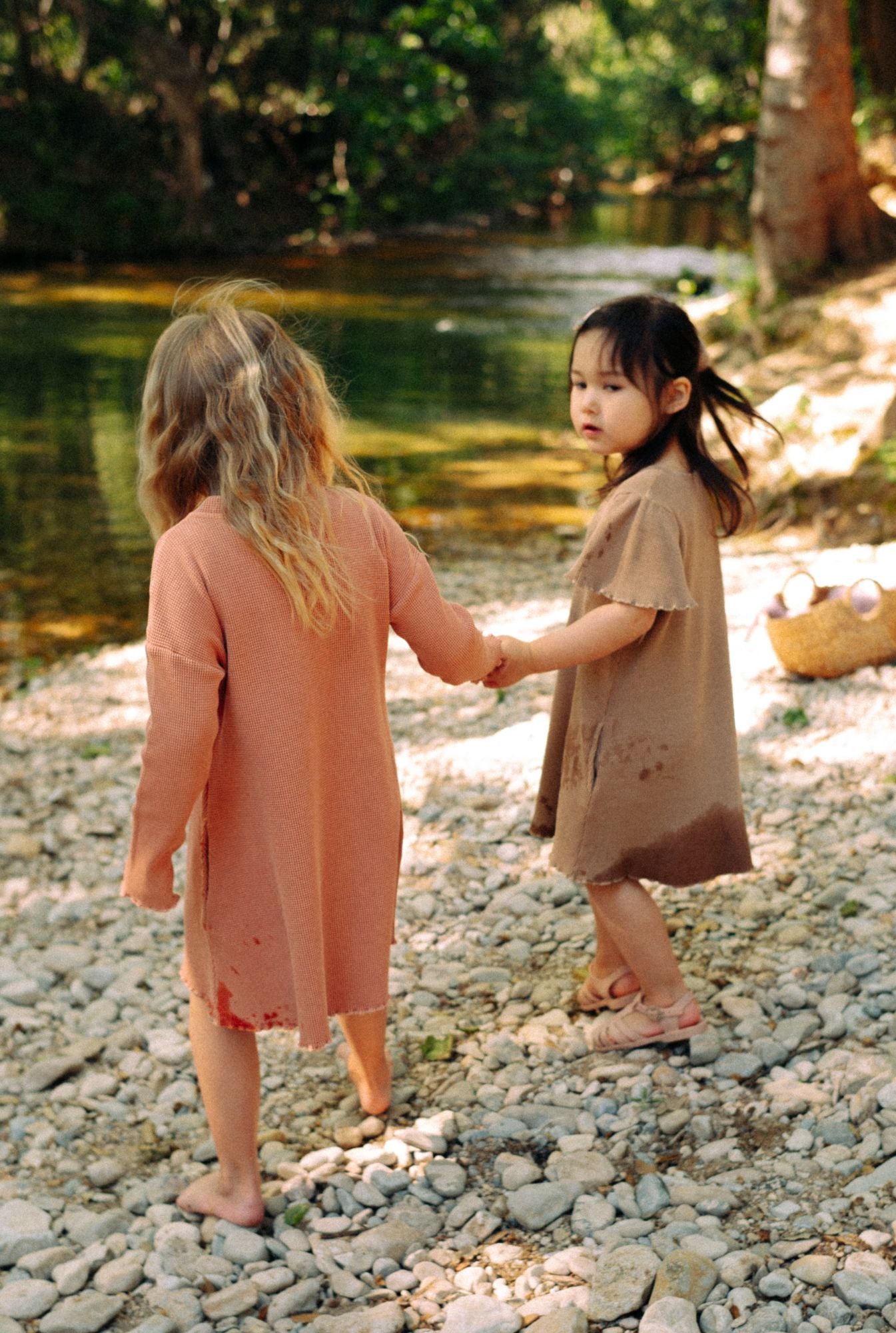 The Sky Organic Cotton Dress - DUSTY PINK