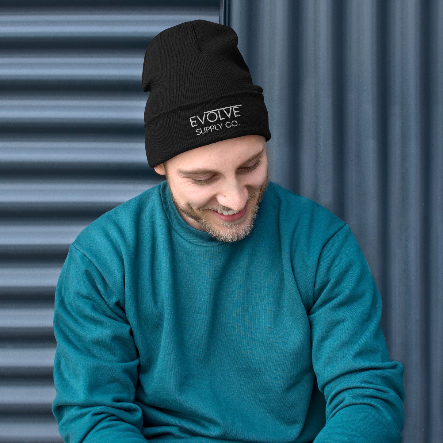 Evolve Supply Co. Embroidered Beanie