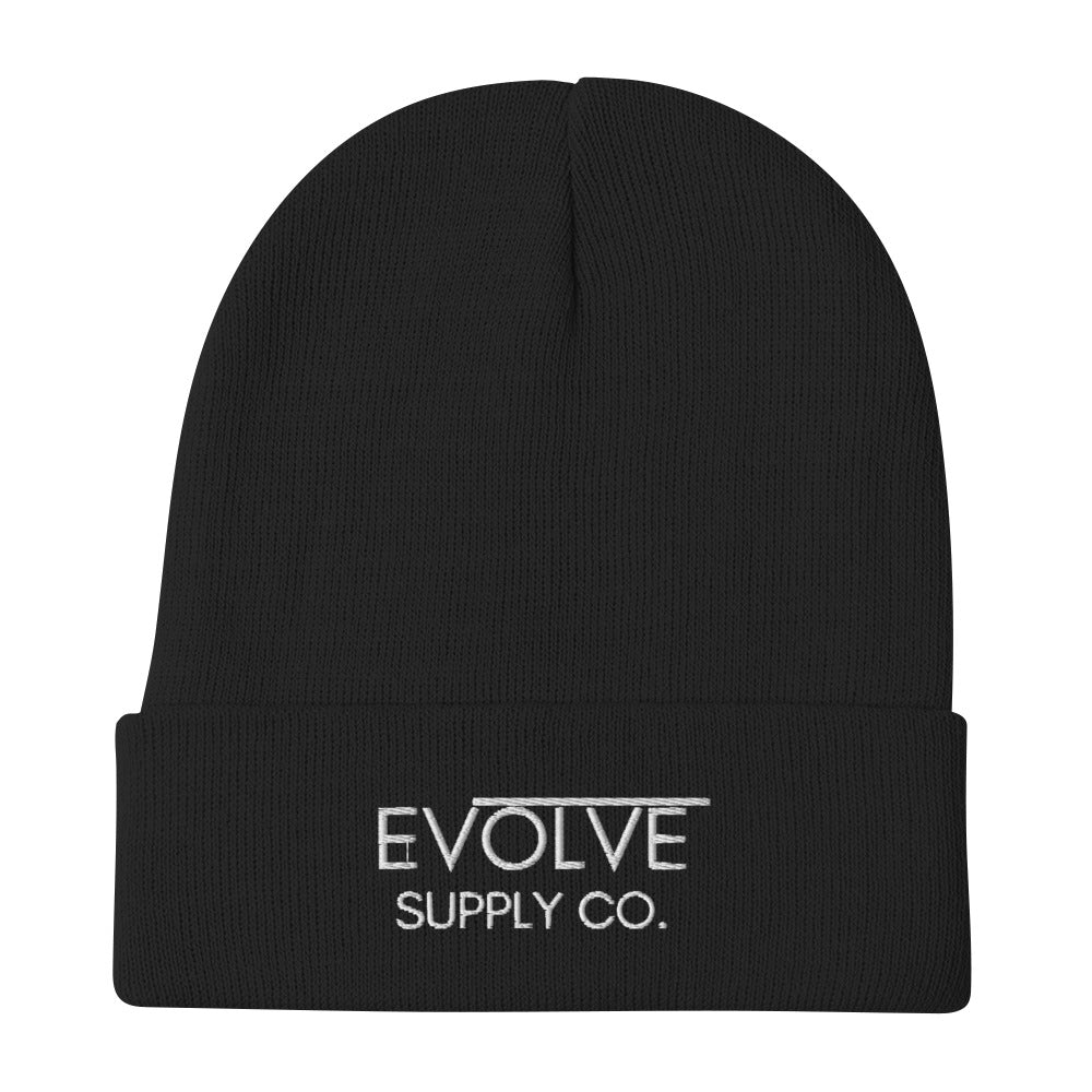 Evolve Supply Co. Embroidered Beanie