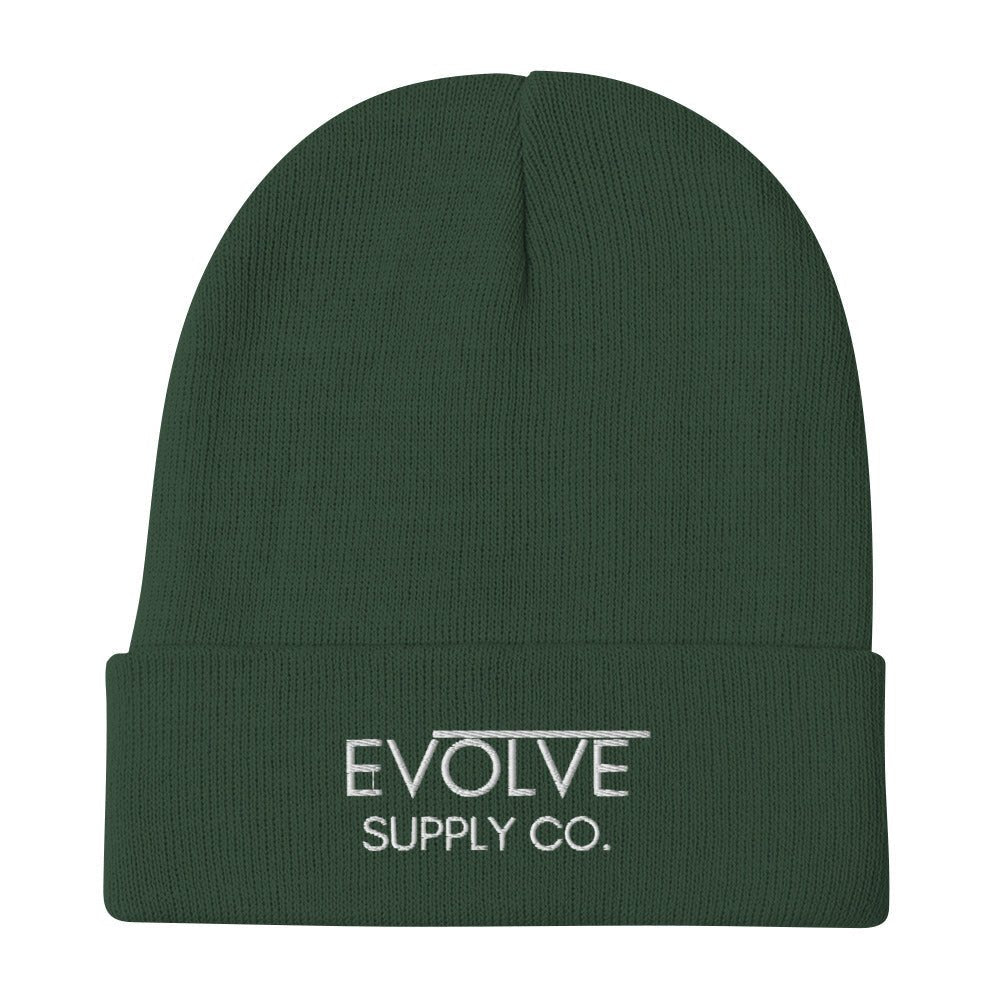 Evolve Supply Co. Embroidered Beanie
