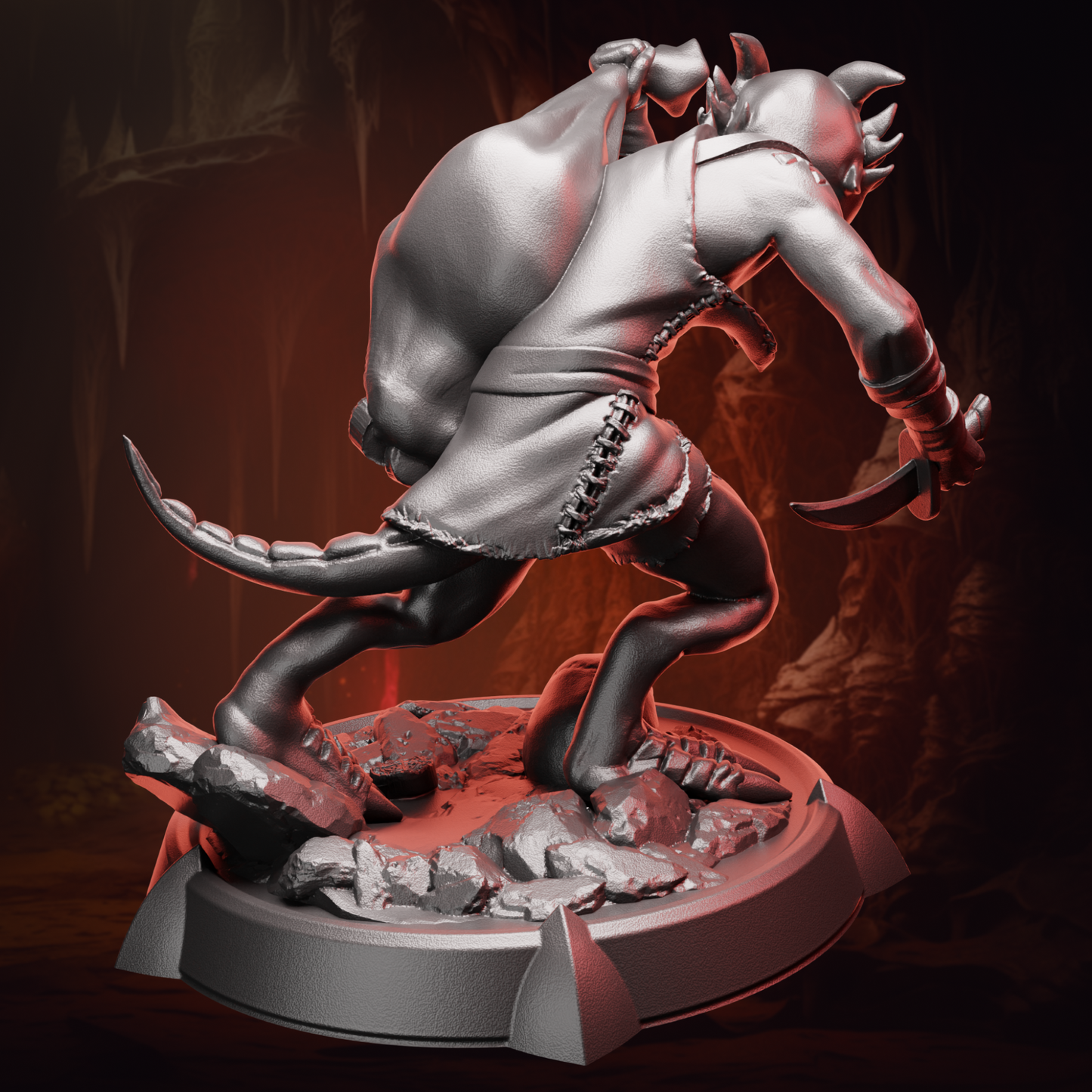 Kobold Rogue | Dagger | Medium (1in base) | 5e
