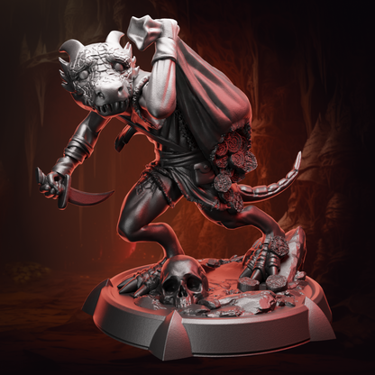 Kobold Rogue | Dagger | Medium (1in base) | 5e