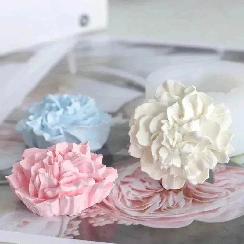 Korean Carnation Flower Scented Candle Mold