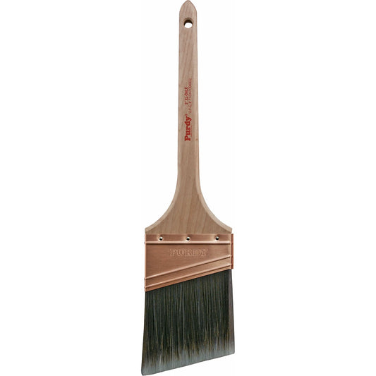 Pinceau professionnel XL-Glide, poly/nylon, manche en bois, largeur 3,8 cm