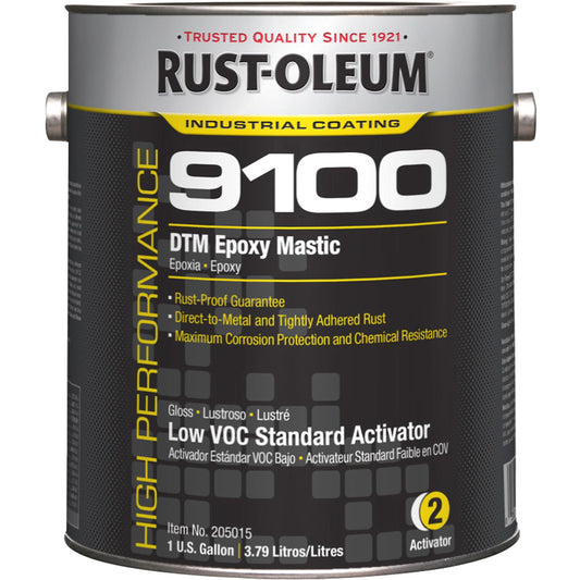 9100 System DTM Epoxy Mastic Standard 250 VOC Activator, Gallon