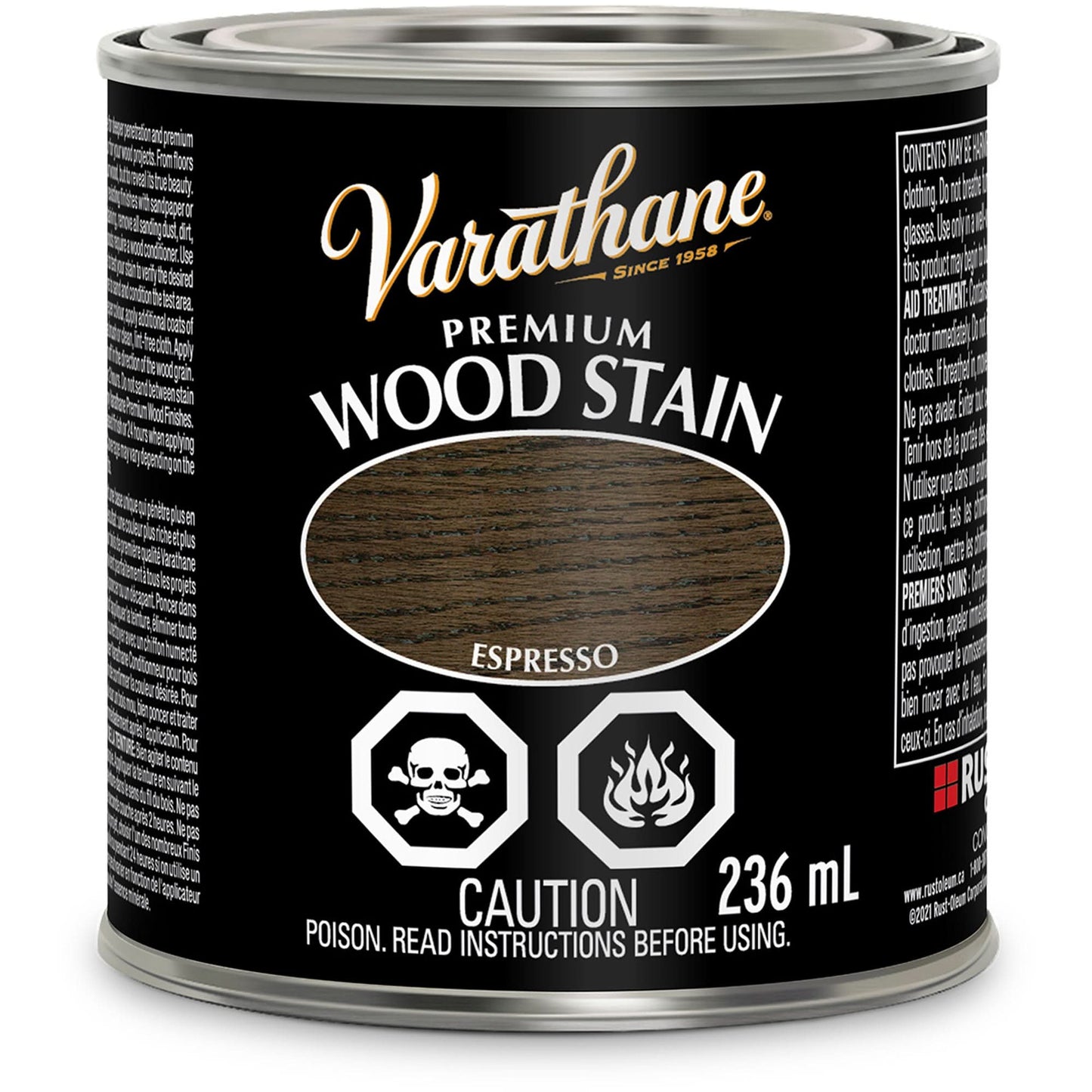 Teinture à bois de qualité supérieure Varathane®, 236 ml, Espresso
