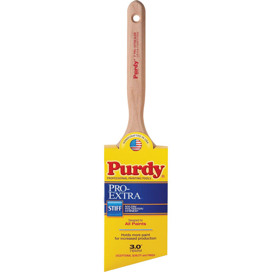 Pinceau Pro-Extra Glide, mélange de matériaux, manche en bois, largeur de 7,6 cm