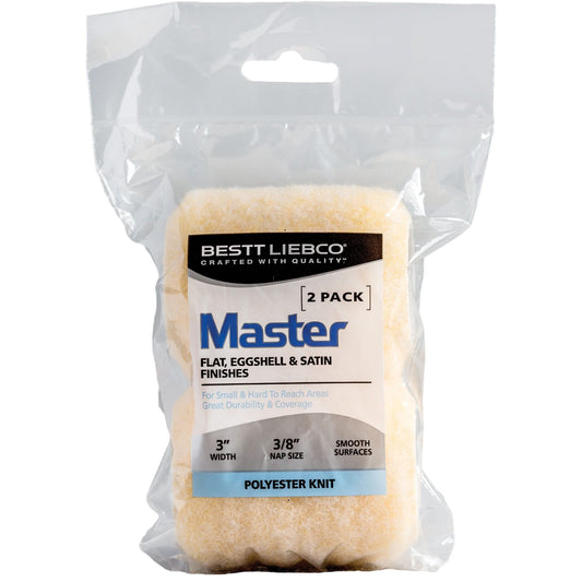 Manchons de rouleau Master Trim et peinture routière, poil de 10 mm (3/8 po), 75 mm (3 po) L